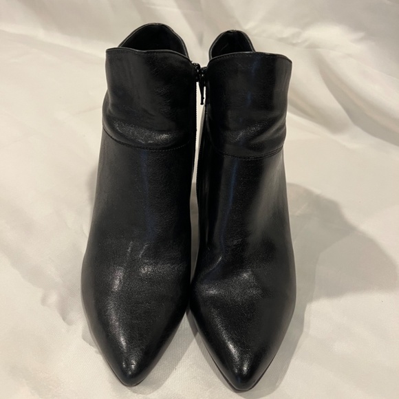 Nine West Wedge Booties Black Size 9M - Picture 3 of 7